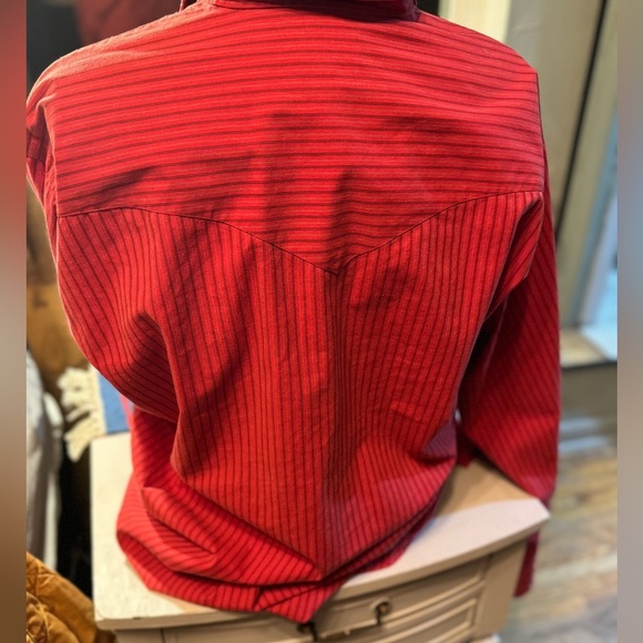 Flying R Ranch Wear Pearl Snap Long Sleeve Shirt - Picture 3 of 3